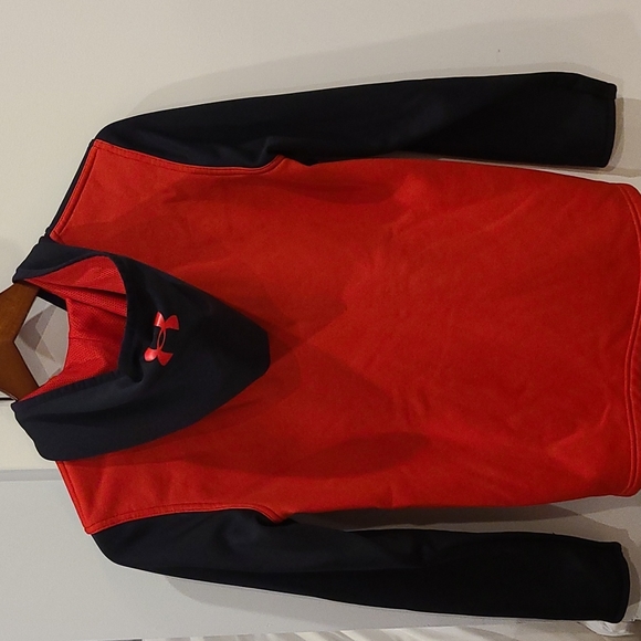 Boys' Under Armour Fleece Full Zip Coldgear size YLG - Picture 2 of 3